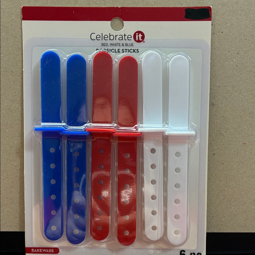 Celebrate It Red, White, and Blue Popsicle Sticks